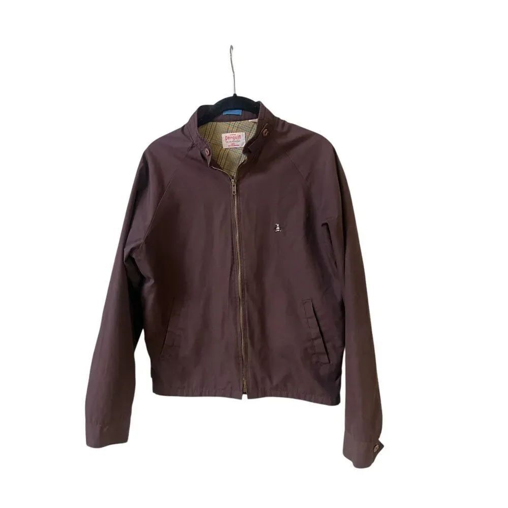 Original Penguin Muningwear lightweight jacket brown sz Small
